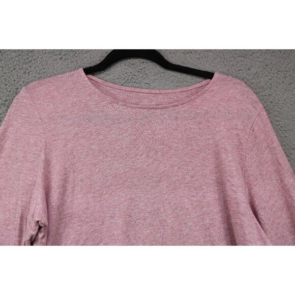 Pure Jill Layered Asymmetrical Long Sleeve Tee-Size Large - Picture 3 of 9